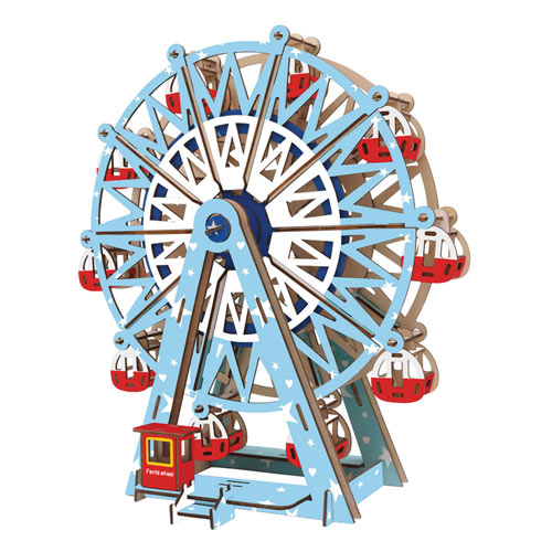 3D Wooden Ferris Wheel Puzzle