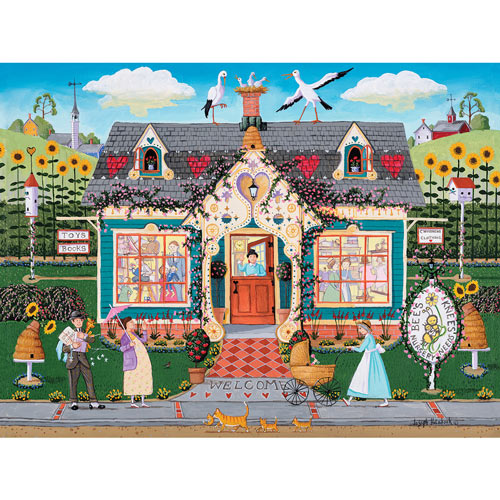 Bee's Knees 300 Large Piece Jigsaw Puzzle