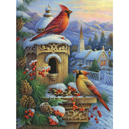 Waiting for the Evening Feast 500 Piece Jigsaw Puzzle