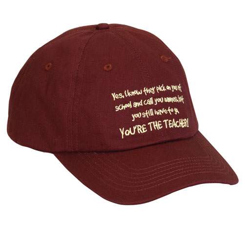 You're The Teacher Cap