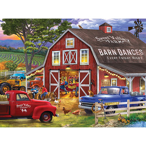 The Barn Dance 300 Large Piece Jigsaw Puzzle