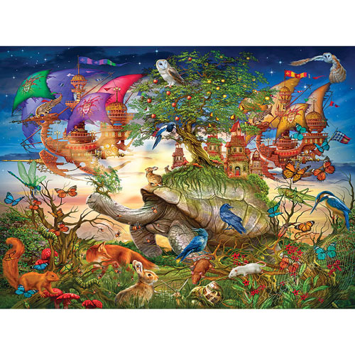 Evening Stroll 1000 Piece Holographic Jigsaw Puzzle