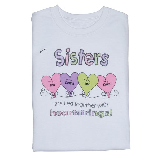 Sisters Personalized T-Shirt