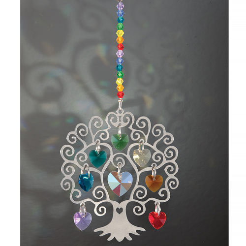 Tree Of Life With Hanging Crystals