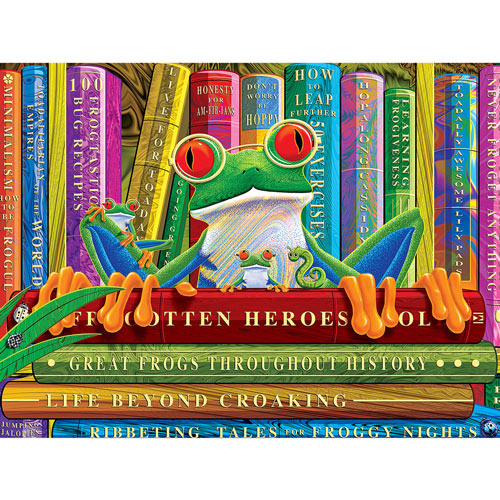 All About Frogs 300 Large Piece Jigsaw Puzzle