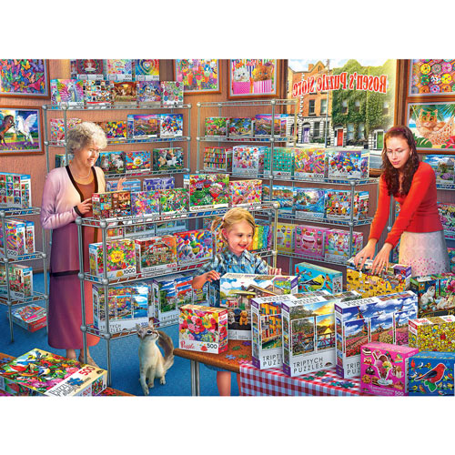 Rosen's Puzzle Store 1000 Piece Jigsaw Puzzle