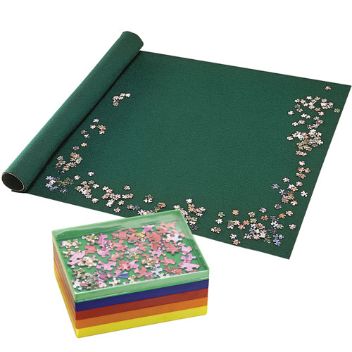 Set of Puzzle Roll & Stacking Trays