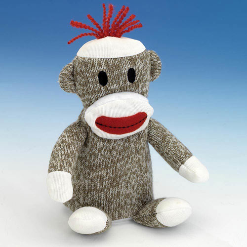Pip Squeaks Sock Monkey