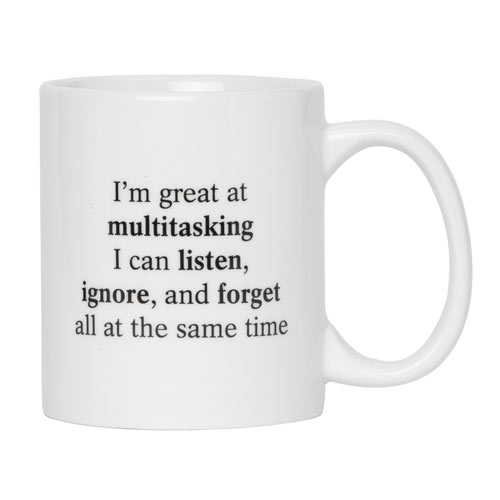 I'm Great At Multitasking Jumbo Mug