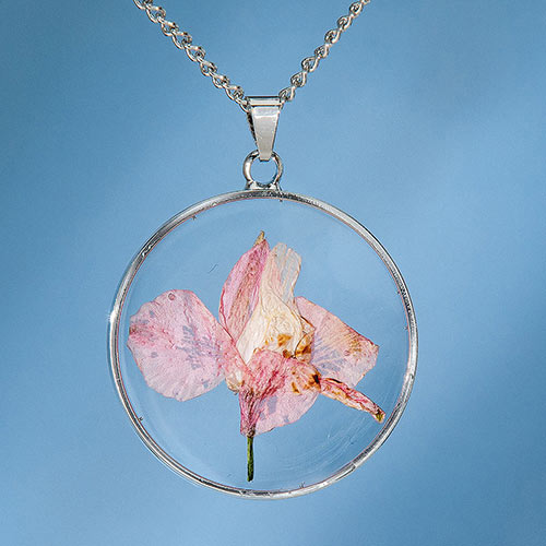 Birth Flower Necklace - August (Floxglove)