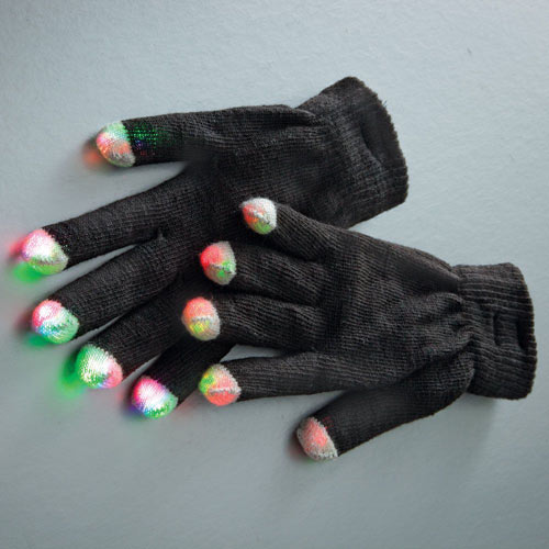 LED Flashing Gloves
