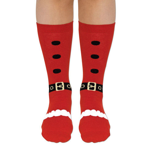 Santa Festive Holiday Novelty Socks