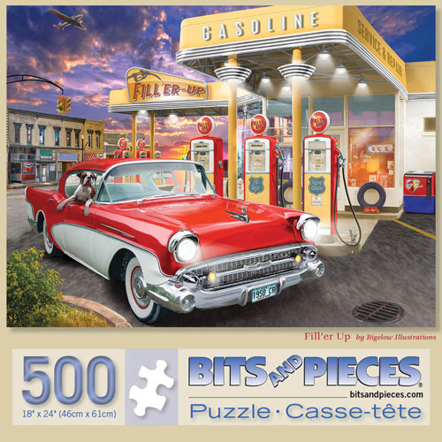Fill'er Up 500 Piece Jigsaw Puzzle