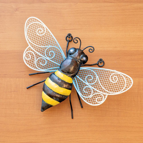 Decorative Honeybees Wall Art - Medium