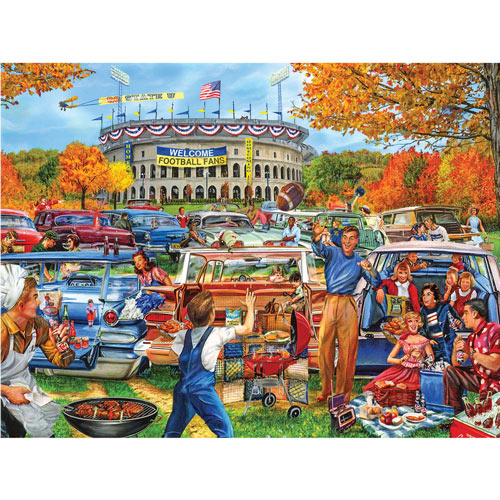 Tailgating 500 Piece Jigsaw Puzzle