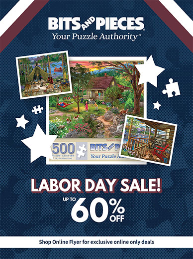 50% Off Boxed Puzzle Set Clearance Flyer