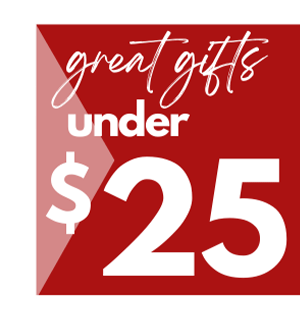 OUTLET GIFTS & MORE: $25 OR LESS