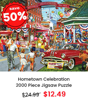Hometown Celebration 2000 Piece Jigsaw Puzzle