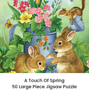 A Touch Of Spring 50 Large Piece Jigsaw Puzzle 