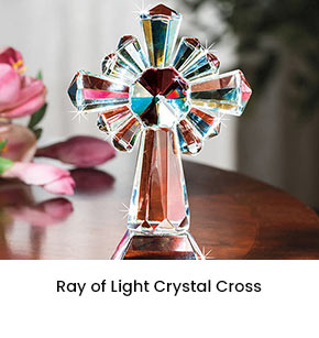 Ray of Light Crystal Cross