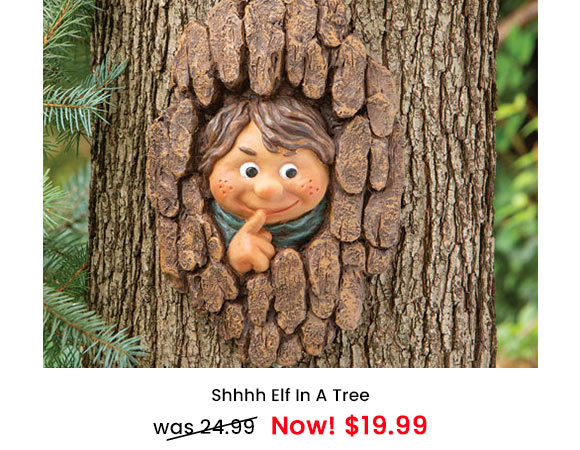 Shhhh Elf In A Tree
