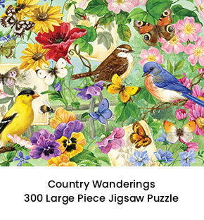 Country Wanderings 300 Large Piece Jigsaw Puzzle
