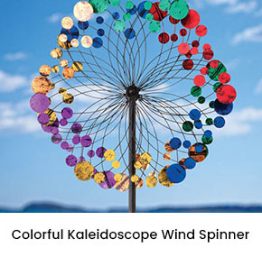 Colorful Kaleidoscope Wind Spinner