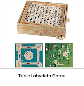 Triple Labyrinth Game