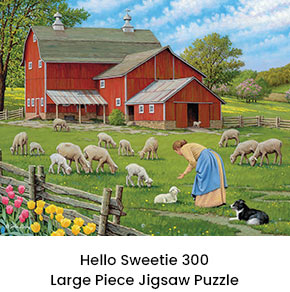 Hello Sweetie 300 Large Piece Jigsaw Puzzle 
