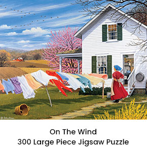 On The Wind 300 Large Piece Jigsaw Puzzle