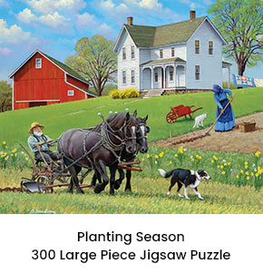Planting Season 300 Large Piece Jigsaw Puzzle 