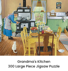 Grandma's Kitchen 300 Large Piece Jigsaw Puzzle
