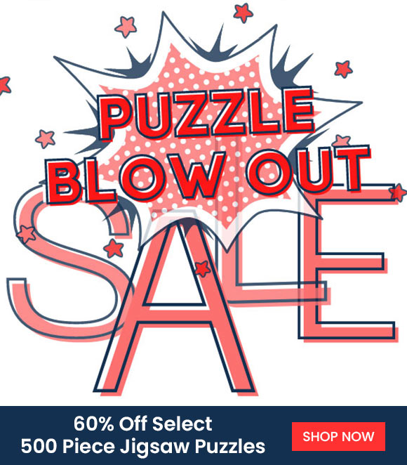  Puzzle Blowout 60% OFF 500 Piece Jigsaw Puzzles
