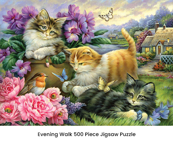  Evening Walk 500 Piece Jigsaw Puzzle