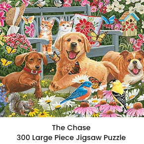 The Chase 300 Large Piece Jigsaw Puzzle 