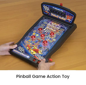 Pinball Game Action Toy 