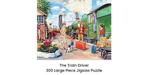 The Train Driver 300 Large Piece Jigsaw Puzzle