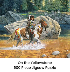 On the Yellowstone 500 Piece Jigsaw Puzzle