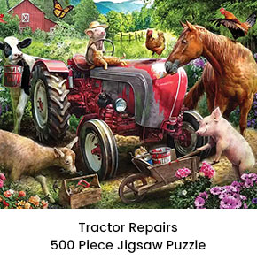 Tractor Repairs 500 Piece Jigsaw Puzzle