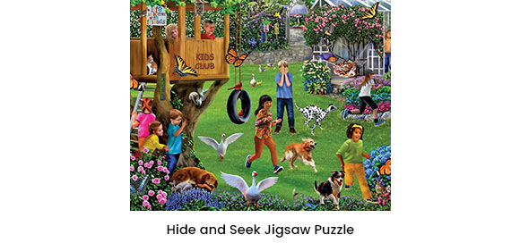 Hide and Seek Jigsaw Puzzle