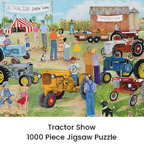  Tractor Show 1000 Piece Jigsaw Puzzle
