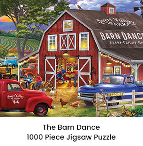  The Barn Dance 1000 Piece Jigsaw Puzzle