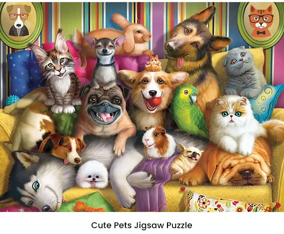  Cute Pets Jigsaw Puzzle