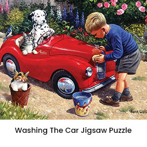  Washing The Car Jigsaw Puzzle