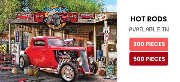  Hot Rods Jigsaw Puzzle