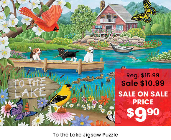   To the Lake Jigsaw Puzzle 