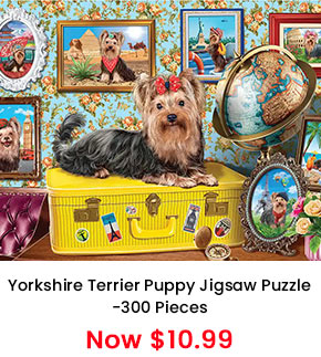 Yorkshire Terrier Puppy Jigsaw Puzzle