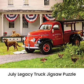  July Legacy Truck Jigsaw PuzzleJuly Legacy Truck Jigsaw Puzzle