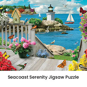 Seacoast Serenity Jigsaw Puzzle