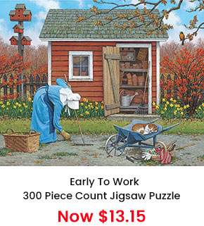 Early To Work Jigsaw Puzzle